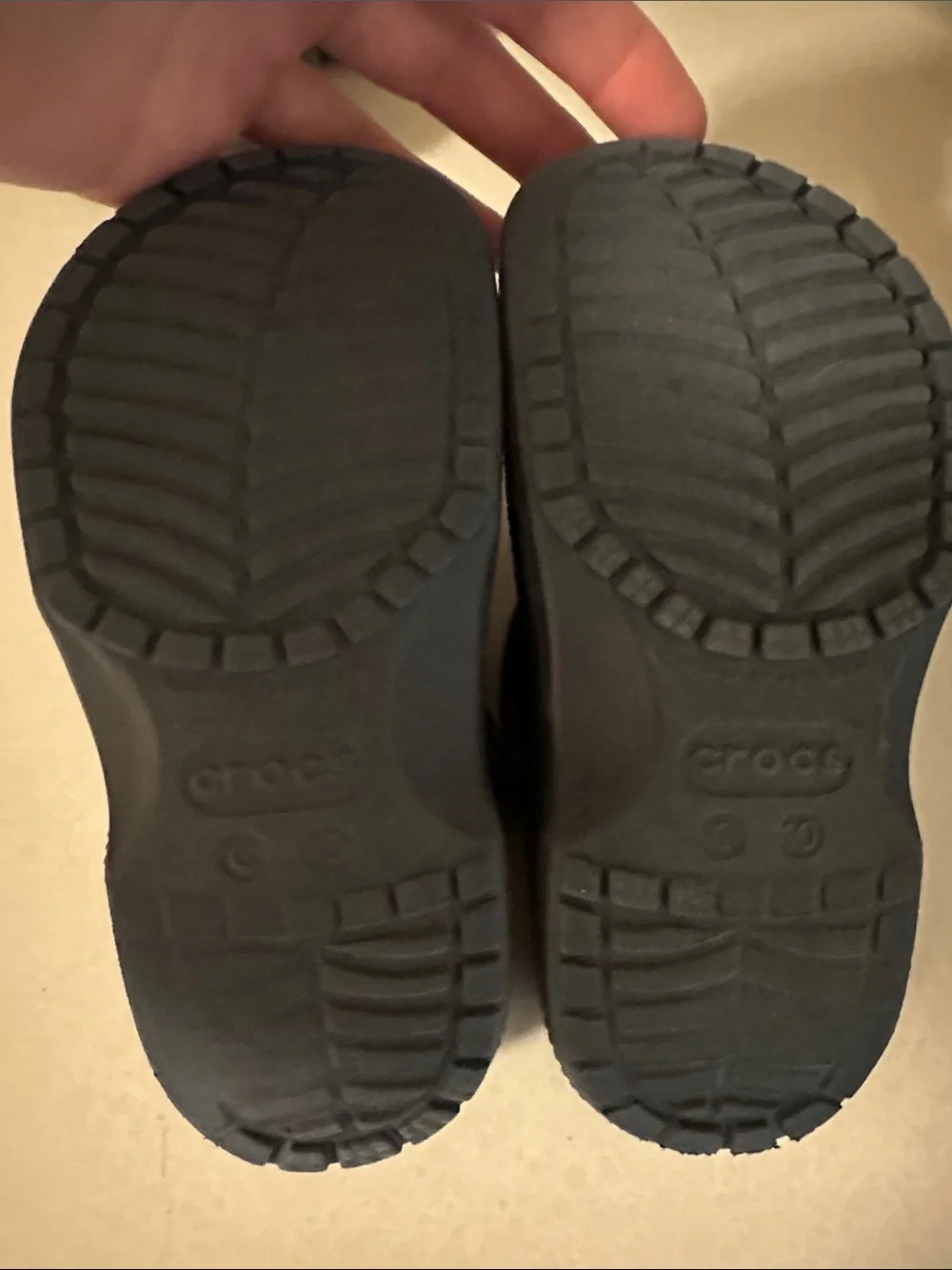 CROCS Kids Navy Classic Clog Sandals